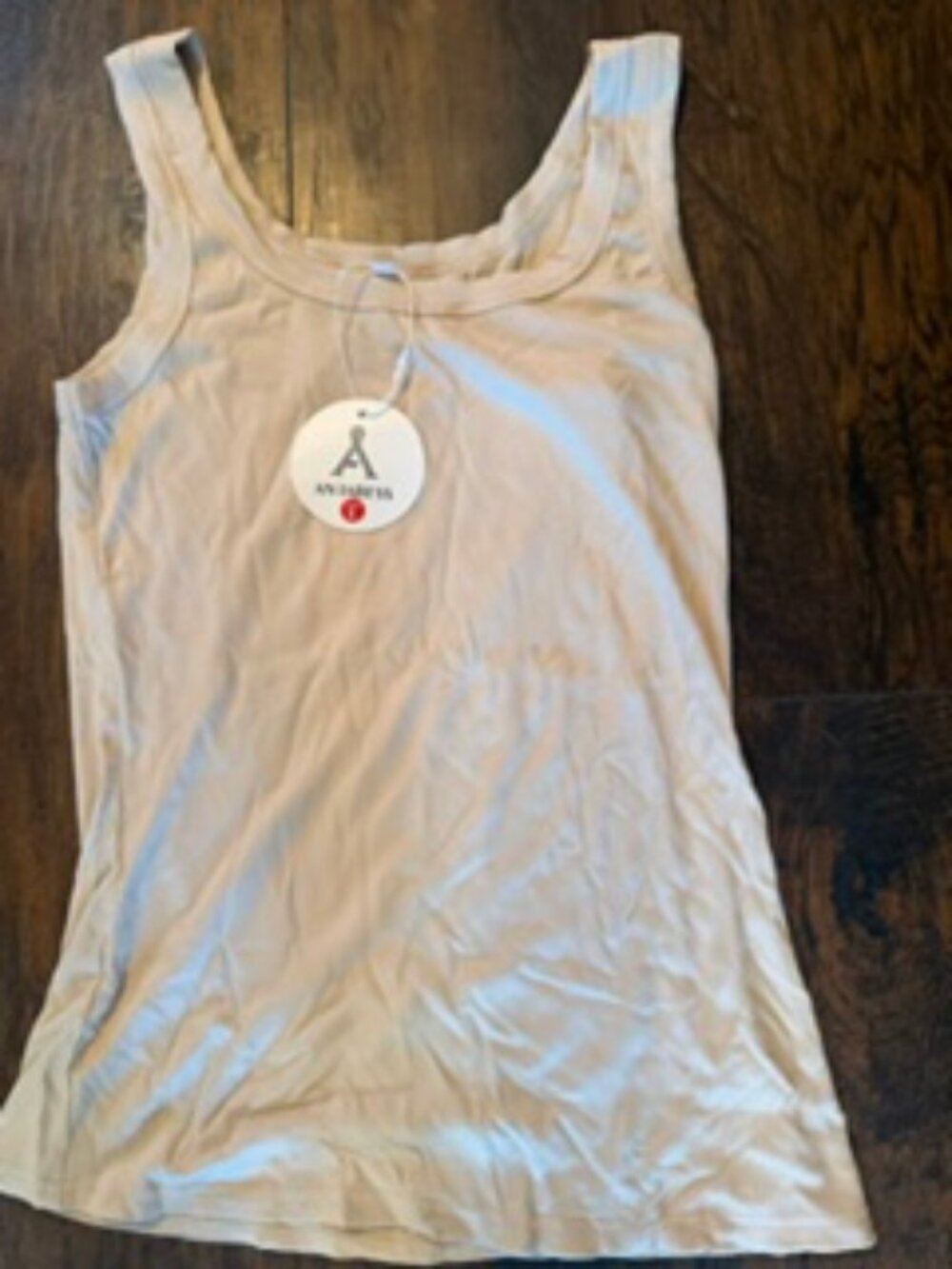 NWT Ribbed Nude Tank